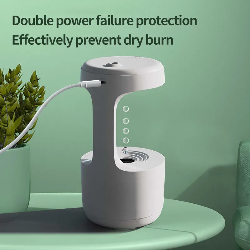 RiseHumid™ Anti Gravity Humidifier & Aroma Diffuser